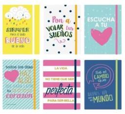 BLOC NOTE BOOK A6 HAPPY