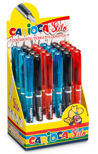 EXPOSITOR 24 PLUMAS STILO CARIOCA