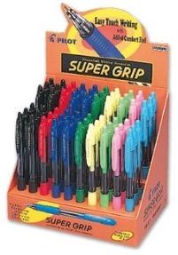EXPOSITOR BOLIGRAFO PILOT SUPERGRIP SURTIDO 60 UD.