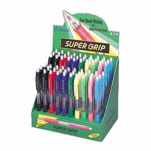 EXPOSITOR PORTAMINAS PILOT SUPERGRIP 0.5 SURTIDO 60 UD.