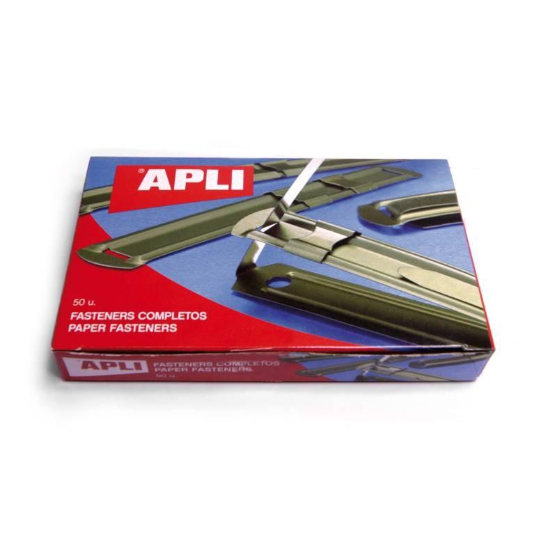 FASTENER METALICOS COMPLETOS APLI DORADO C/50 UD.