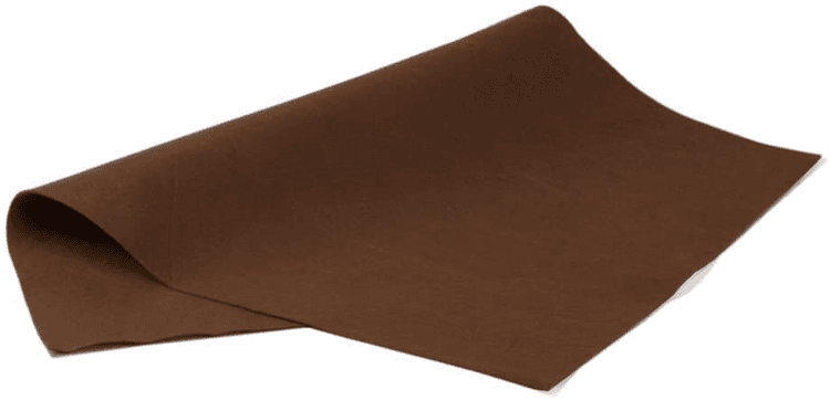 FIELTRO 23X30 CM A4 MARRON P/10 UD.