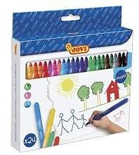 JOVI ESTUCHE 24 ROTULADORES MAXI COLORES SURTIDO