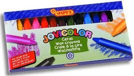 JOVICOLOR ESTUCHE 12 CERAS SURTIDAS 980