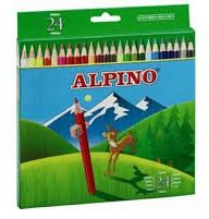 LAPIZ ALPINO ESTUCHE 24 COLORES SURTIDOS