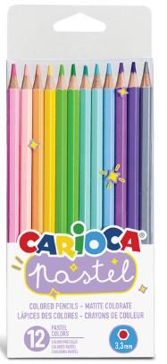 LAPIZ CARIOCA COLOR PASTEL C/12 UD.