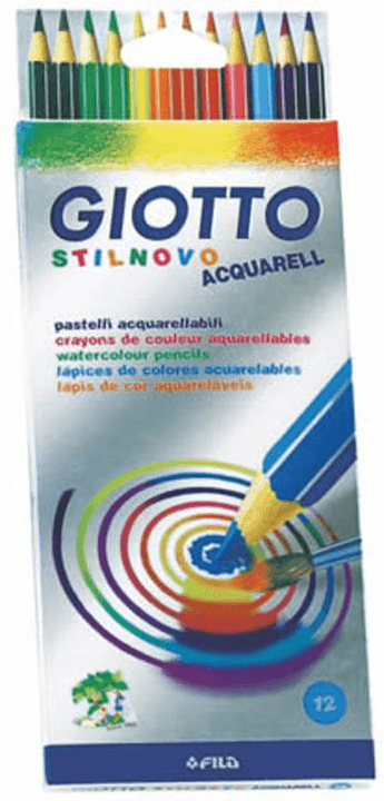 LAPIZ COLOR ACUARELABLE GIOTTO STILNOVO C/12 UD.