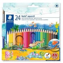 LAPIZ COLOR ACUARELABLE NORIS AQUA C/24 UD.