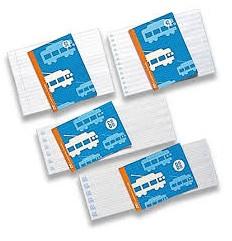 LIBRETA LAMELA 4º 16H 5X5 C/25 UD.