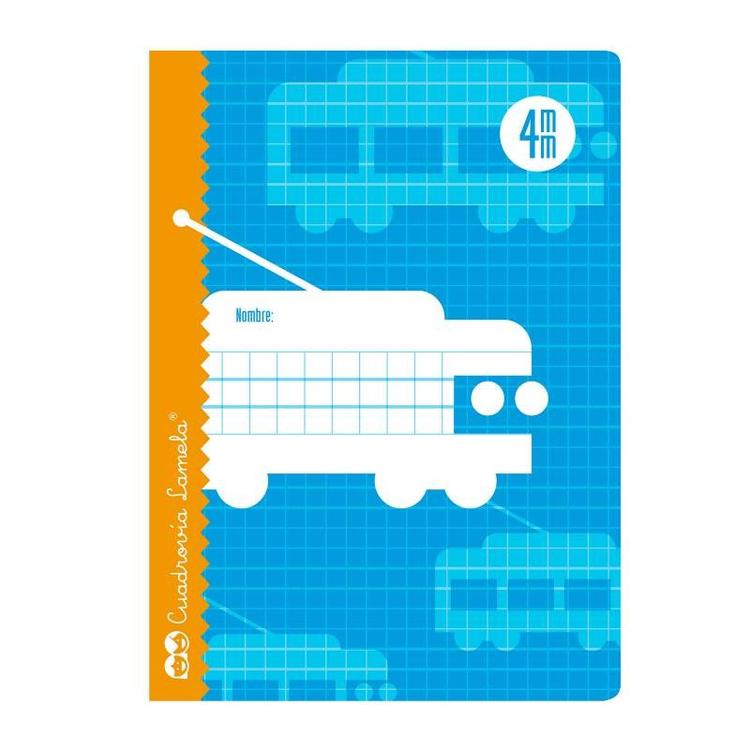 LIBRETA LAMELA 4º 4X4 30H C/15 UD.