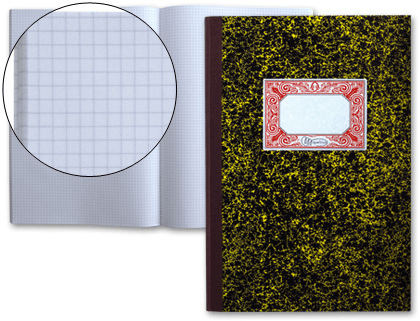LIBRO CARTONE 4º NATURAL 4X4 CUADRICULA 4X4 100 HOJAS 3062MR