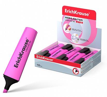 MARCADOR ERICHKRAUSE FLUOR V20 ROSA C/10 UDS.