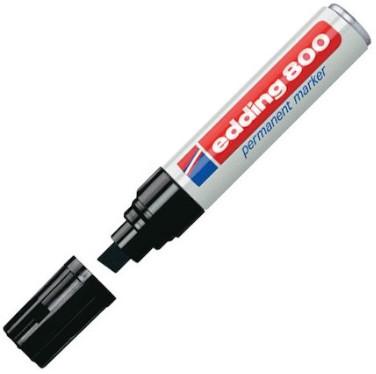 MARCADOR PERMANENTE EDDING 800 NEGRO C/ 5UD.