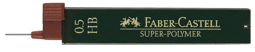 MINAS FABER 05 HB SUPERPOLYMER C/12 UD.