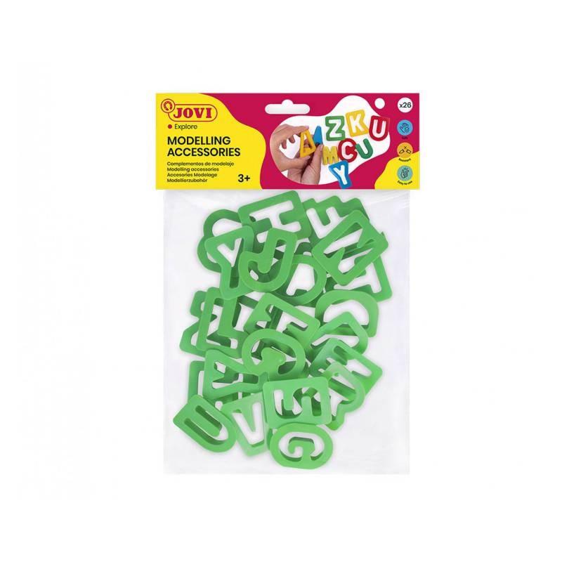 MOLDES JOVI BOLSA ABECEDARIO 26 PIEZAS