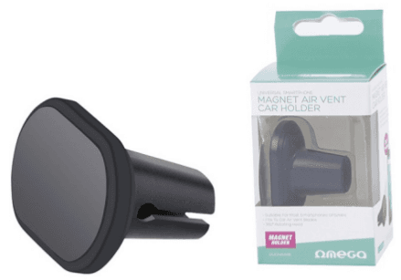OMEGA SOPORTE UNIVERSAL COCHE MAGNETICO NEGRO