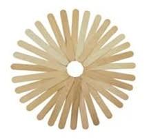 PALOS MADERA NATURAL FINO 11,4 X 10 X 2 C/50 UD.