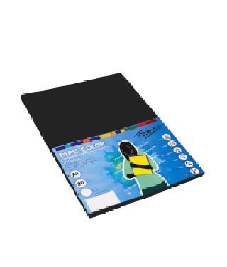 PAPEL A4 100H 80GR NEGRO FABRISA