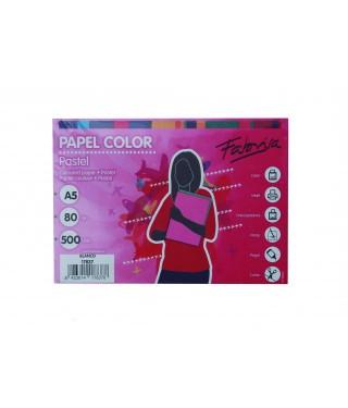 PAPEL COPIA 80GR CUARTILLA 500H FABRISA
