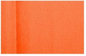 PAPEL CRESPON FLORISTA 140GR 50X250CM NARANJA PF981 FLUO