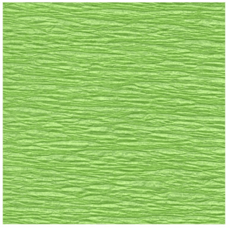 PAPEL CRESPON VERDE CLARO 0.5X2.5M FAMA P/10 UD.