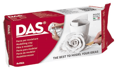 PASTA MODELAR DAS BLANCA 1 KG.
