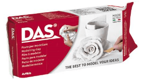 PASTA MODELAR DAS BLANCA 500GR.