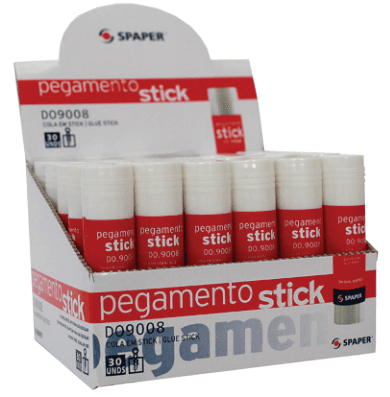 PEGAMENTO BARRA 8 GR SPAPER C/ 30 UD.