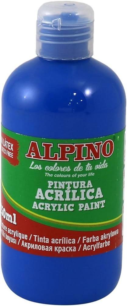 PINTURA ACRILICA ALPINO 250ML AZUL ULTRAMAR