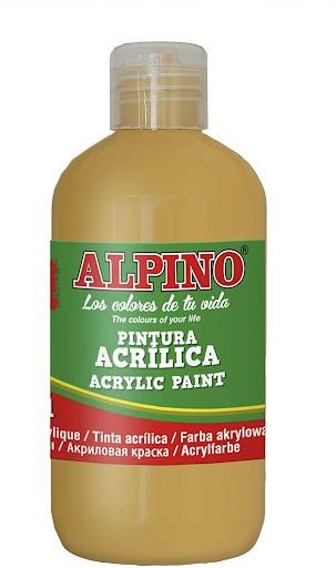 PINTURA ACRILICA ALPINO 250ML OCRE