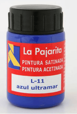 PINTURA AZUL ULTRAMAR LA PAJARITA 35ML C/6 UD.