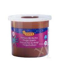 PINTURA DEDOS JOVI 125 ML MARRON C/5 UD.