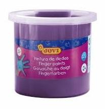PINTURA DEDOS JOVI 125 ML VIOLETA C/5 UD.