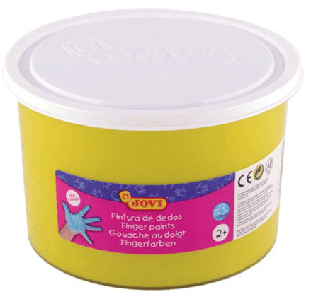 PINTURA DEDOS JOVI 500ML AMARILLO