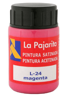 PINTURA MAGENTA LA PAJARITA 35ML C/6 UD.