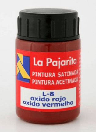 PINTURA OXIDO ROJO LA PAJARITA 35ML
