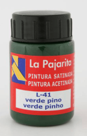 PINTURA VERDE PINO LA PAJARITA 35ML