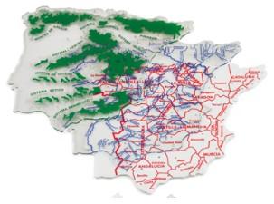 PLANTILLA MAPA ESPAÑA 250G GRANDE FAIBO