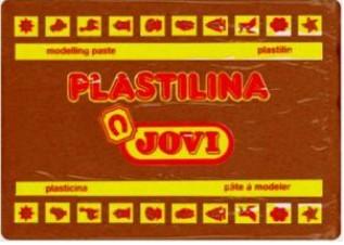 PLASTILINA JOVI 150GR MARRON 71 C/15 UD.