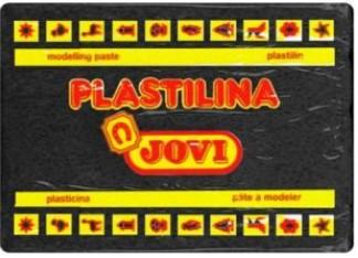 PLASTILINA JOVI 150GR NEGRO 71 C/15 UD.