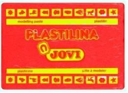 PLASTILINA JOVI 150GR ROJO 71 C/15 UD.