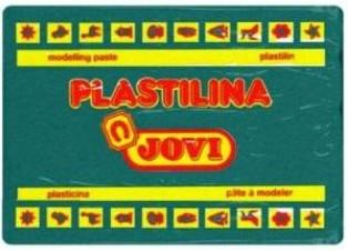 PLASTILINA JOVI 150GR VERDE OSCURO 71 C/15 UD.