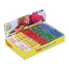 PLASTILINA JOVI 50GR COLORES SURTIDOS 70S C/30 UD.