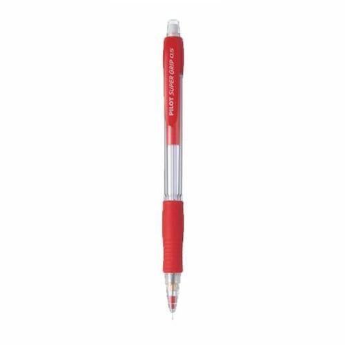 PORTAMINAS PILOT SUPERGRIP ROJO 0.5 C/12 UD.