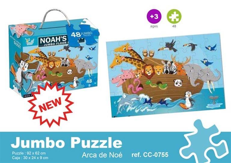 PUZZLE 48 PIEZAS JUMBO ARCA DE NOE