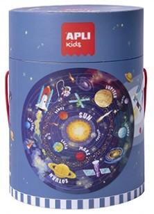 PUZZLE INFANTIL CIRCULAR SISTEMA SOLAR 48 PIEZAS APLI