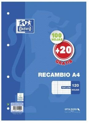 RECAMBIO A4 OXFORD 4T 90GR 4X4 P/100H