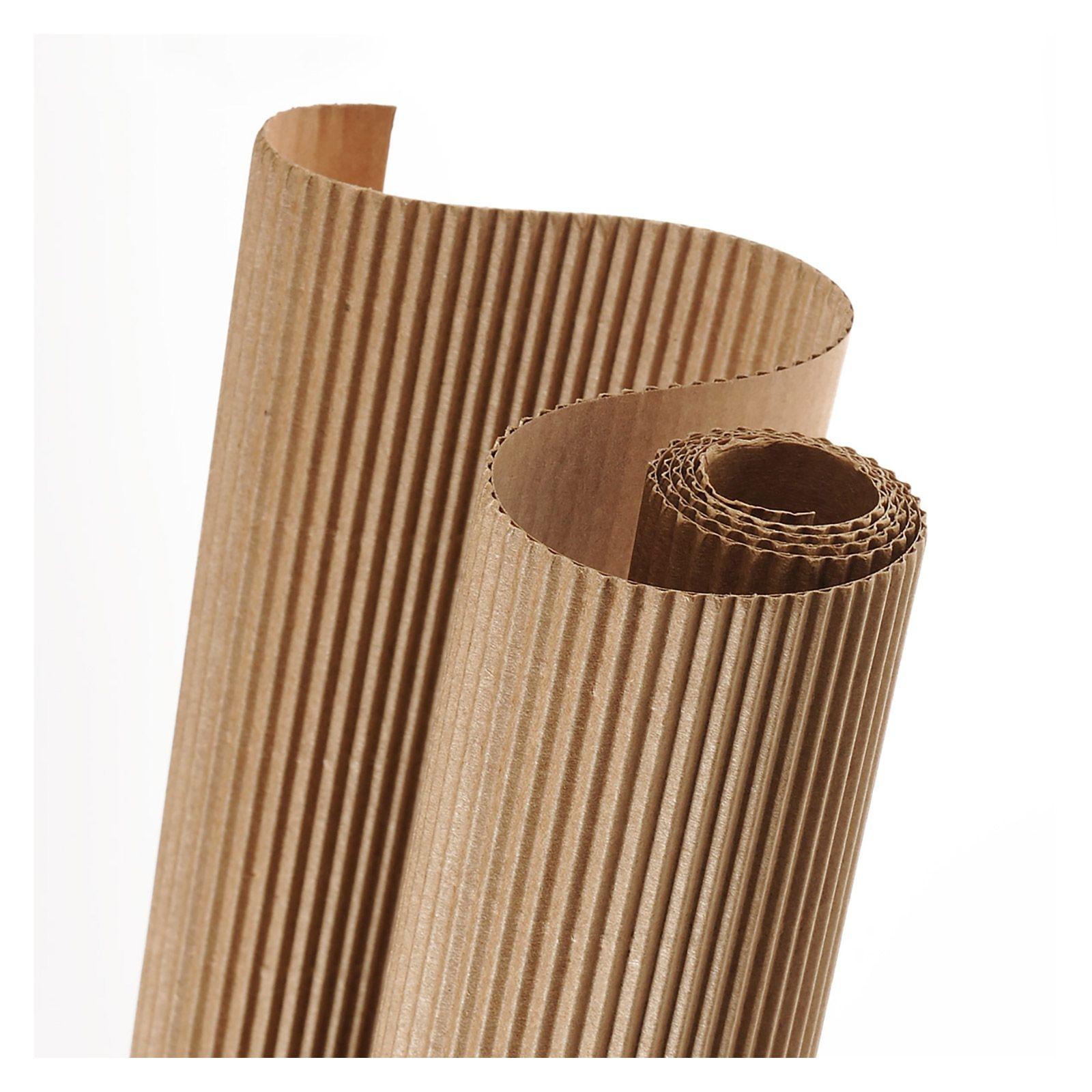 ROLLO CARTON ONDULADO 50X70CM 300GR BEIGE NATURAL CANSON