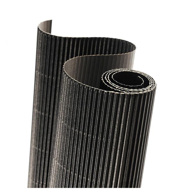 ROLLO CARTON ONDULADO 50X70CM 300GR NEGRO CANSON