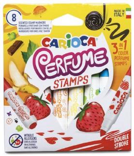 ROTULADOR CARIOCA PERFUME STAMPS 8 COLORES